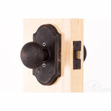Weslock Wexford Privacy Door Knob with Premiere Rose – Oil Rubbed Bronze – 07110F1F1SL20